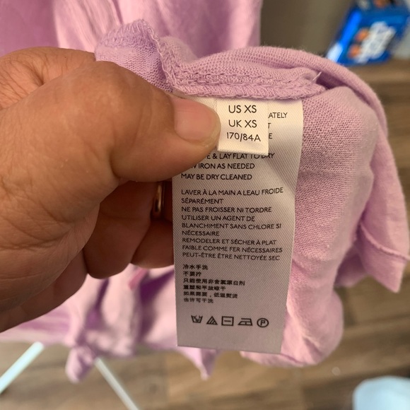 NWT! FREE PEOPLE Lilac Top GOM20-14 - Picture 5 of 6